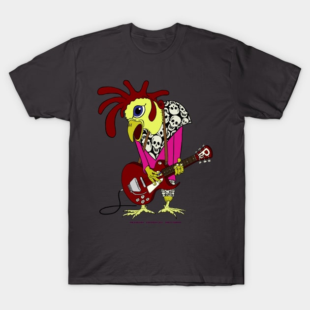 The Rooster T-Shirt by spiralsaint